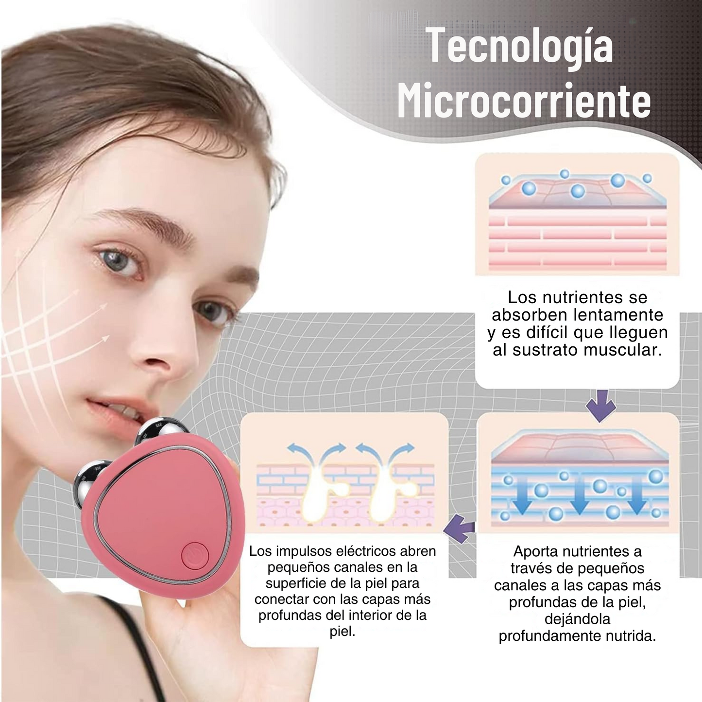 Mini Masajeador Facial